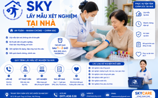 LẤY MẪU XÉT NGHIỆM TẠI NHÀ